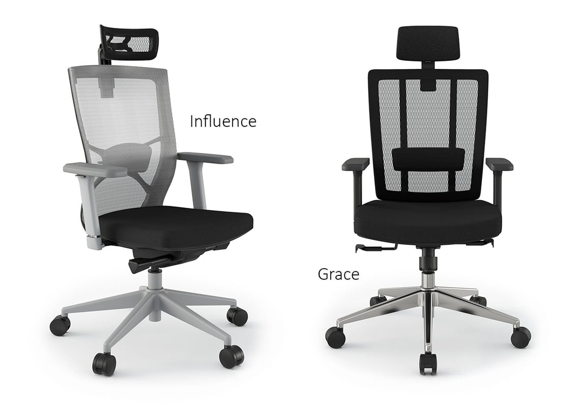 Ergonomic mesh chairs 